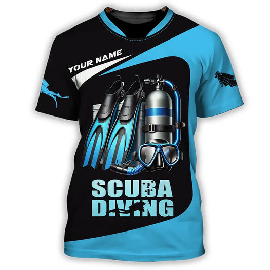 Unisex Shirt - Custom Scuba Diving Lover Shirt T-Shirt / S T-shirt