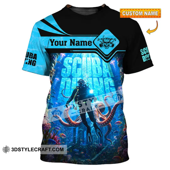 Unisex Shirt - Custom Scuba Diving Shirt style option 1