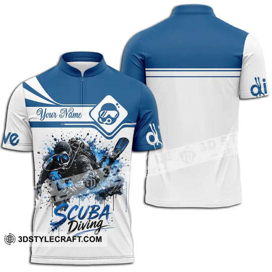 Unisex Shirt - Custom Scuba Diving Shirt style option 2