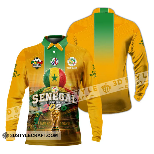 Unisex Shirt - Custom Senegal Shirt style option 4