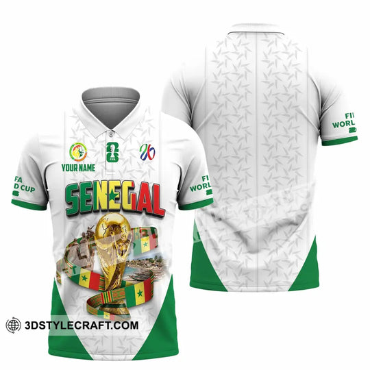 Unisex Shirt - Custom Senegal Shirt style option 3