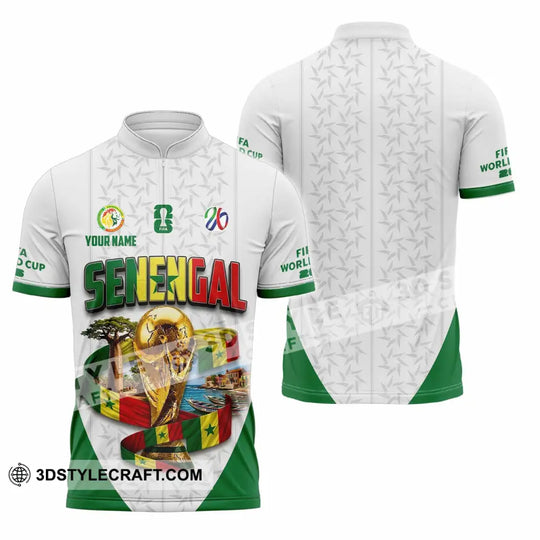 Unisex Shirt - Custom Senegal Shirt style option 2