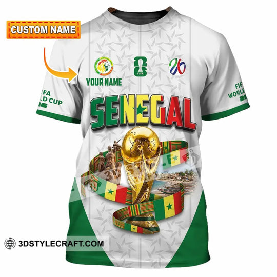 Unisex Shirt - Custom Senegal Shirt style option 1