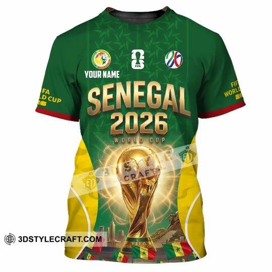 Unisex Shirt - Custom Senegal Shirt style option 4