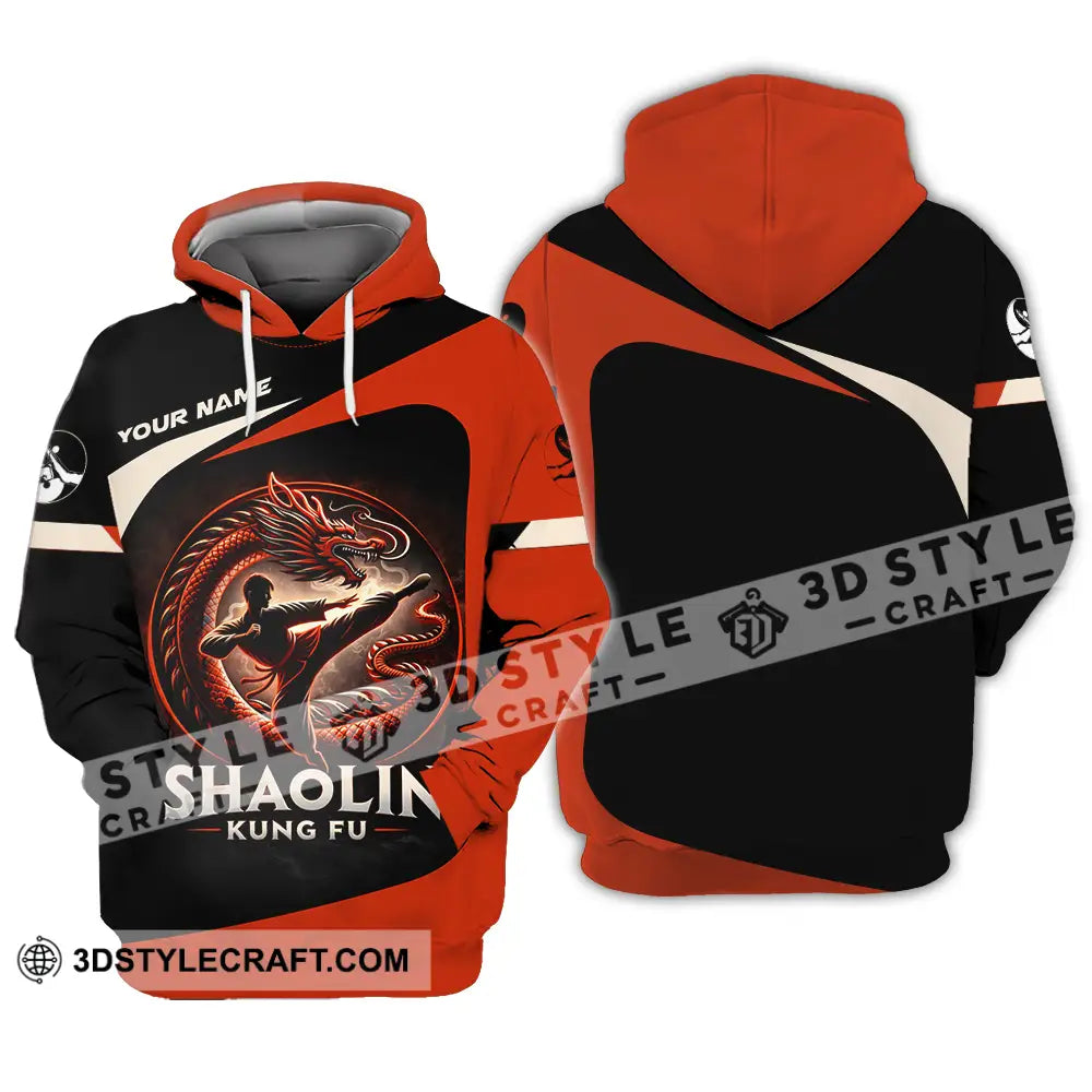 Unisex Shirt - Custom Shaolin Kung Fu 3D Shirt Hoodie / S T-shirt