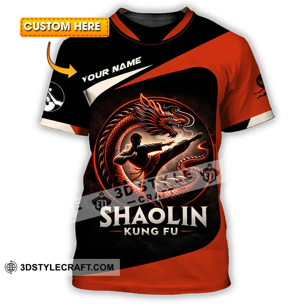 Unisex Shirt - Custom Shaolin Kung Fu 3D Shirt T-shirt