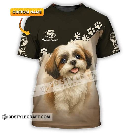 Unisex Shirt - Custom Shih Tzu Shirt style option 1