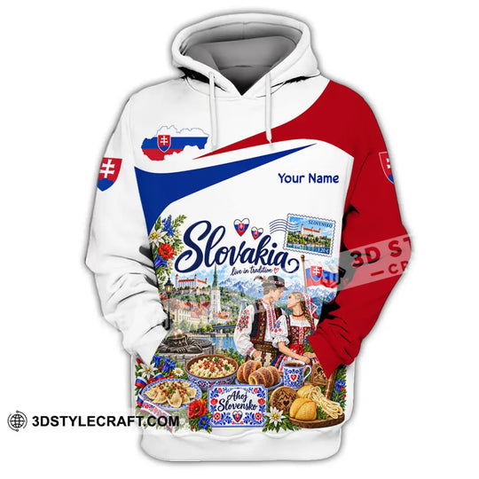 Unisex Shirt - Custom Slovakia Shirt style option 2