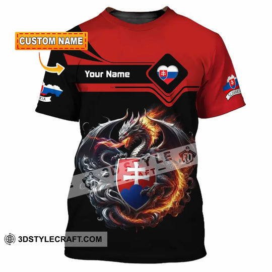 Unisex Shirt - Custom Slovakia Shirt style option 1