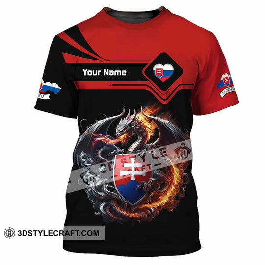 Unisex Shirt - Custom Slovakia Shirt style option 4