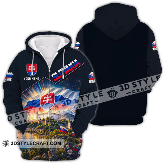 Unisex Shirt - Custom Slovakia Shirt style option 4