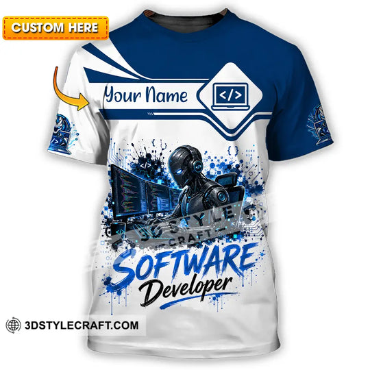 Unisex Shirt - Custom Software Developer Shirt style option 1