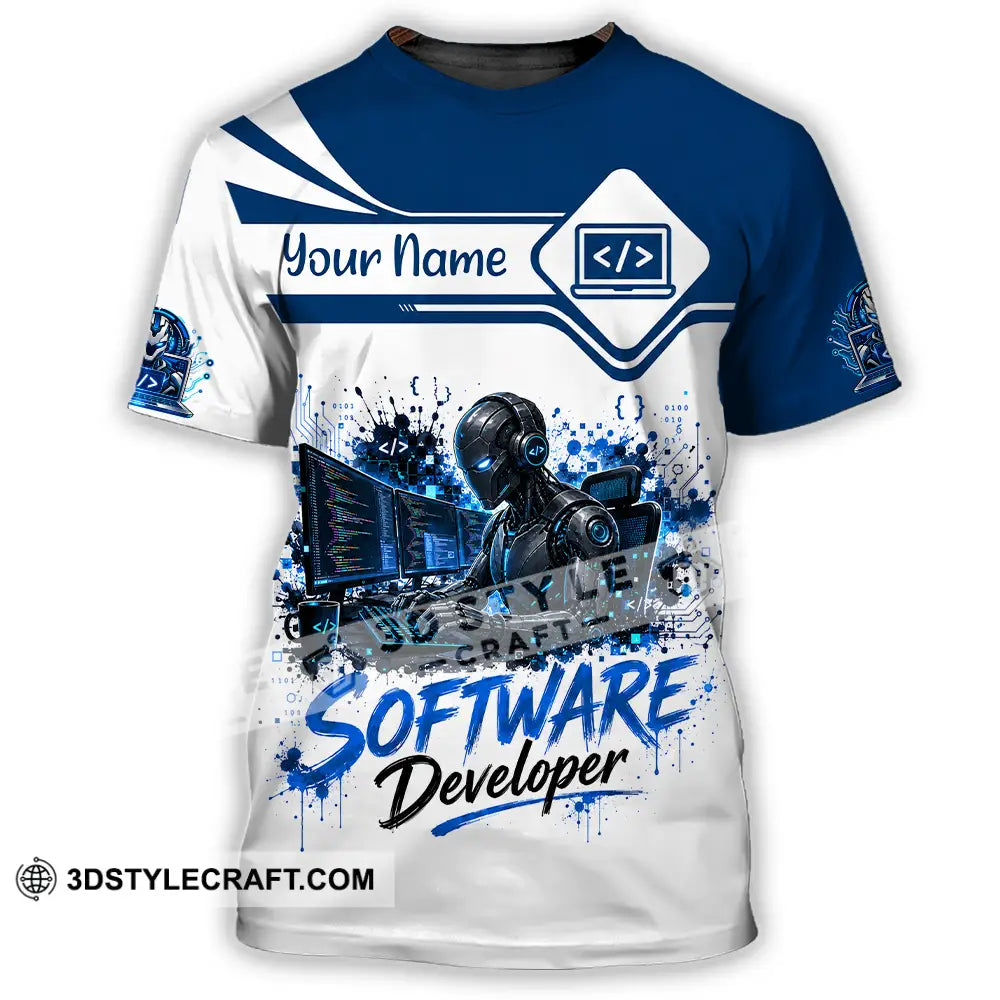 Unisex Shirt - Custom Software Developer Shirt - T-Shirt / S - T-shirt