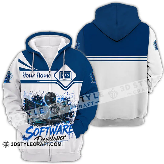Unisex Shirt - Custom Software Developer Shirt style option 4