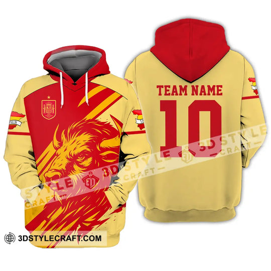 Unisex Shirt - Custom Spain 3D Shirt style option 3