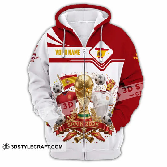 Unisex Shirt - Custom Spain 3D Shirt style option 3