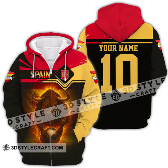 Unisex Shirt - Custom Spain 3D Shirt style option 3