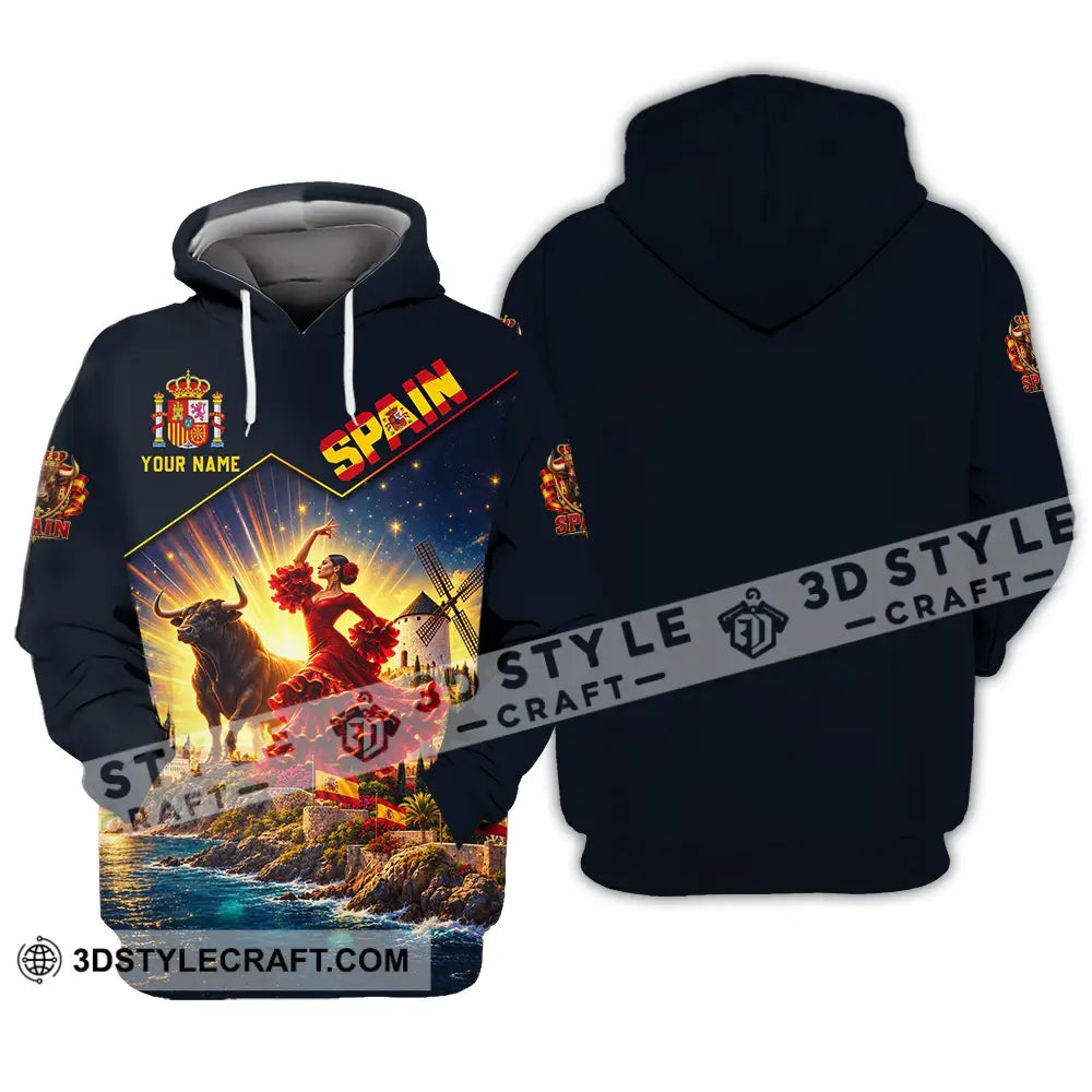 Unisex Shirt - Custom Spain Shirt - Hoodie / S - T-shirt