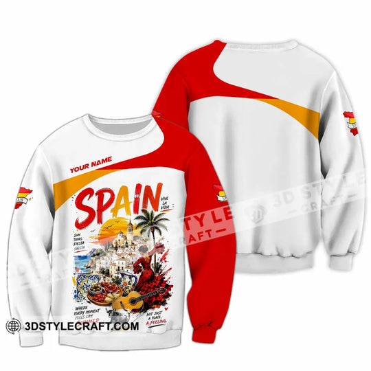 Unisex Shirt - Custom Spain Shirt style option 3