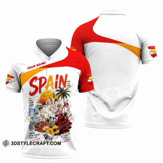 Unisex Shirt - Custom Spain Shirt style option 2