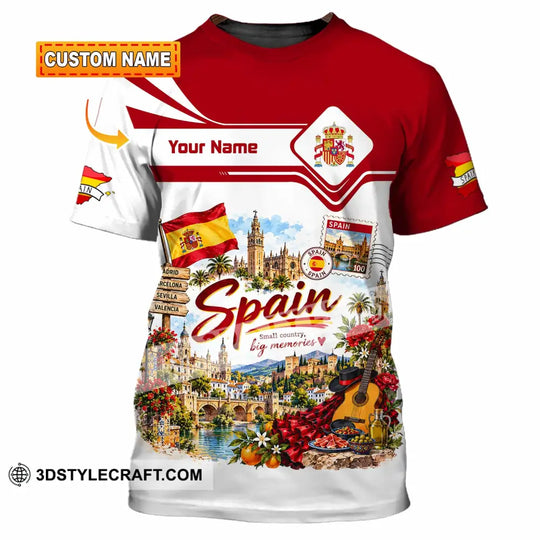 Unisex Shirt - Custom Spain Shirt style option 1