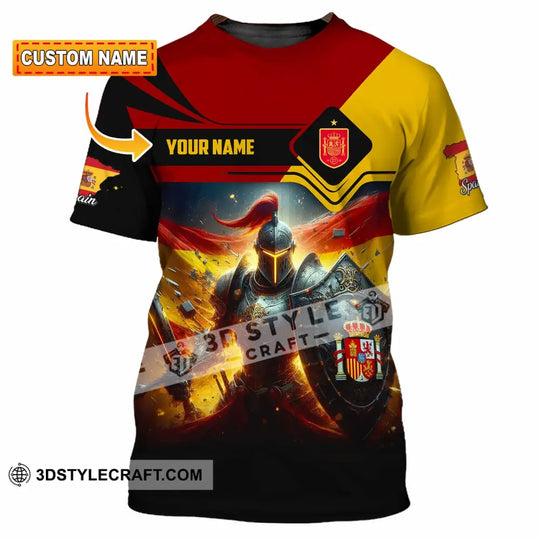 Unisex Shirt - Custom Spain Shirt style option 1