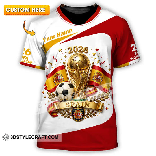 Unisex Shirt - Custom Spain Shirt style option 1