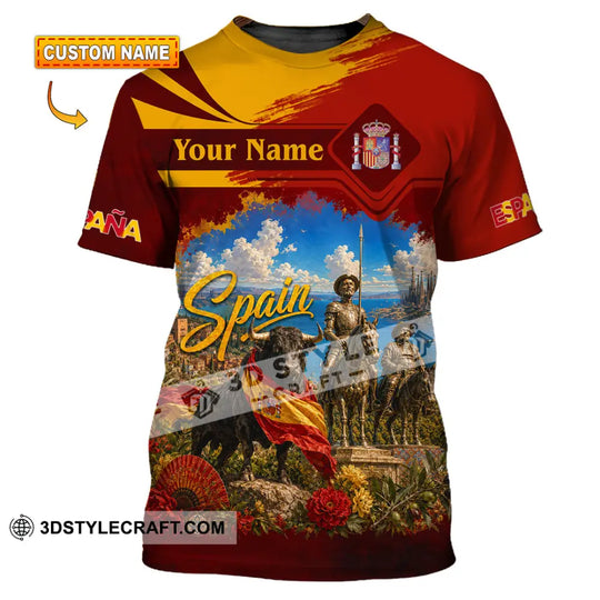 Unisex Shirt - Custom Spain Shirt style option 1