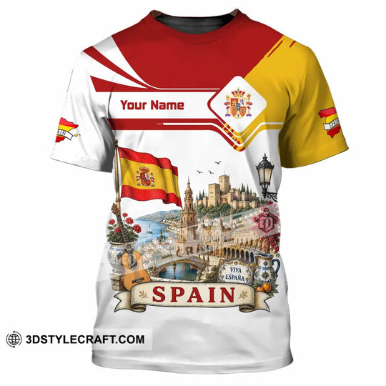 Unisex Shirt - Custom Spain Shirt style option 4