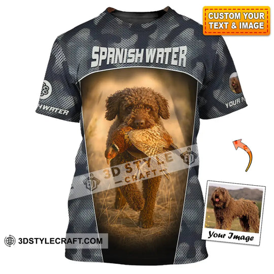 Unisex Shirt - Custom Spanish Water Dog Lover Shirt style option 1