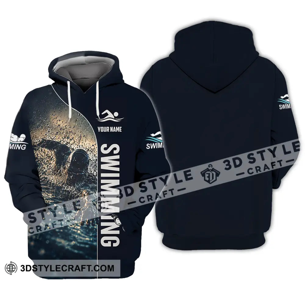 Unisex Shirt - Custom Swimming Shirt - Hoodie / S - T-shirt