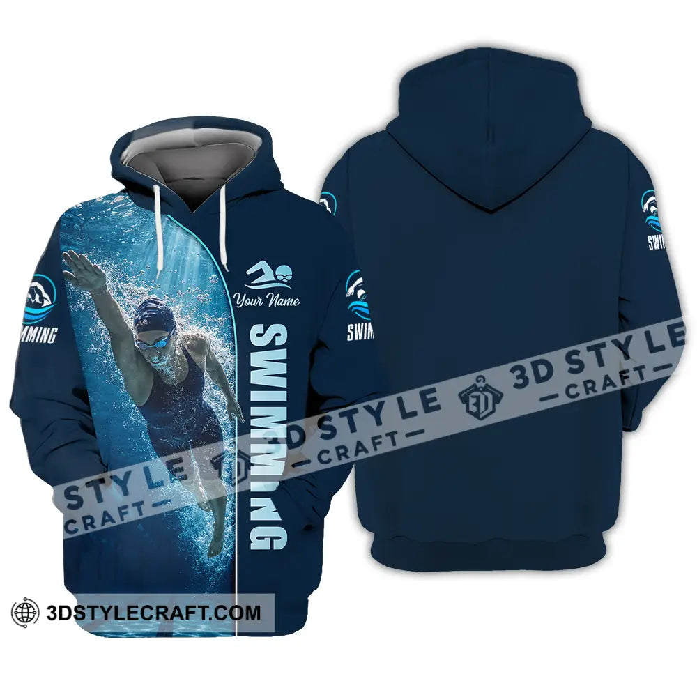 Unisex Shirt - Custom Swimming Shirt - Hoodie / S - T-shirt