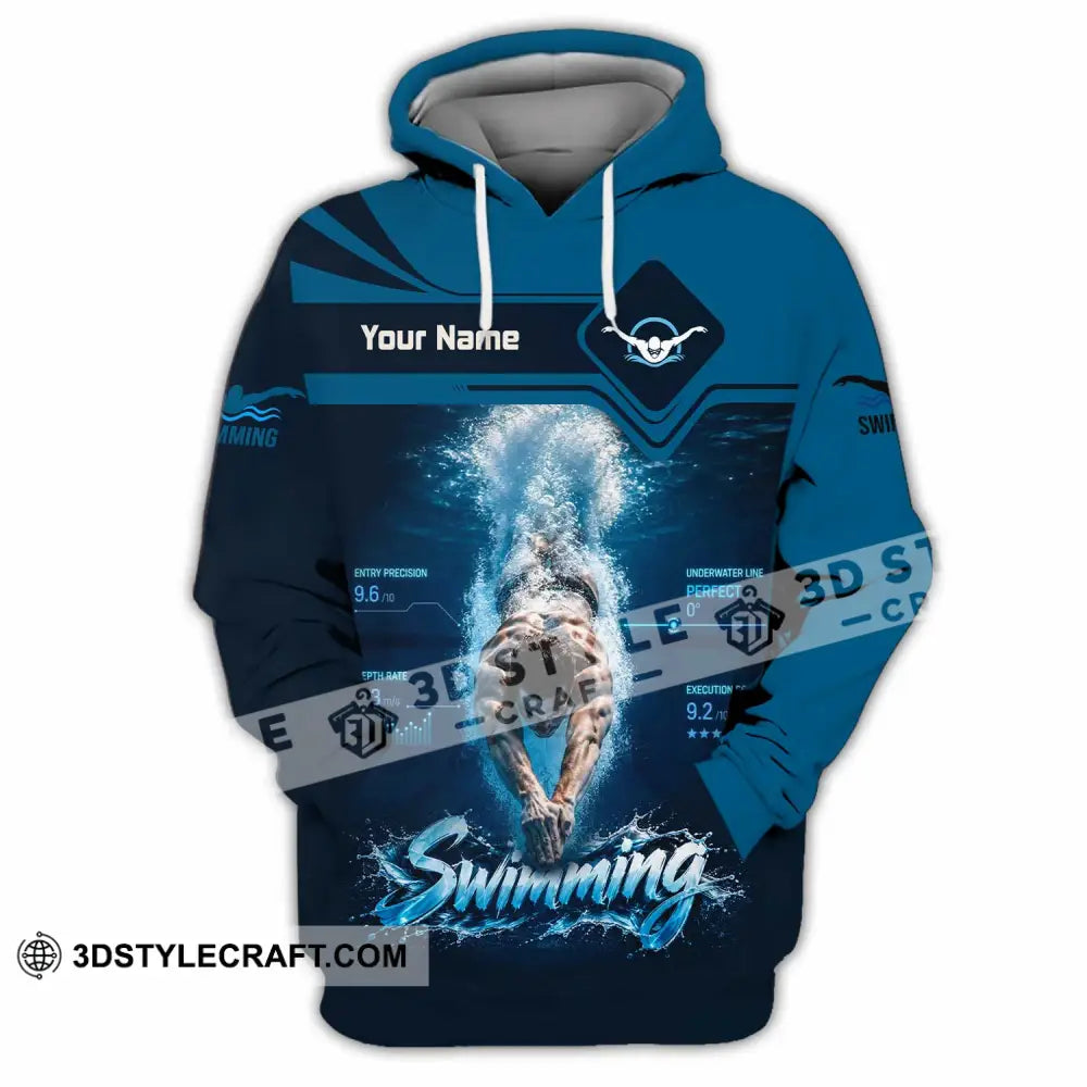 Unisex Shirt - Custom Swimming Shirt - Hoodie / S - T-shirt