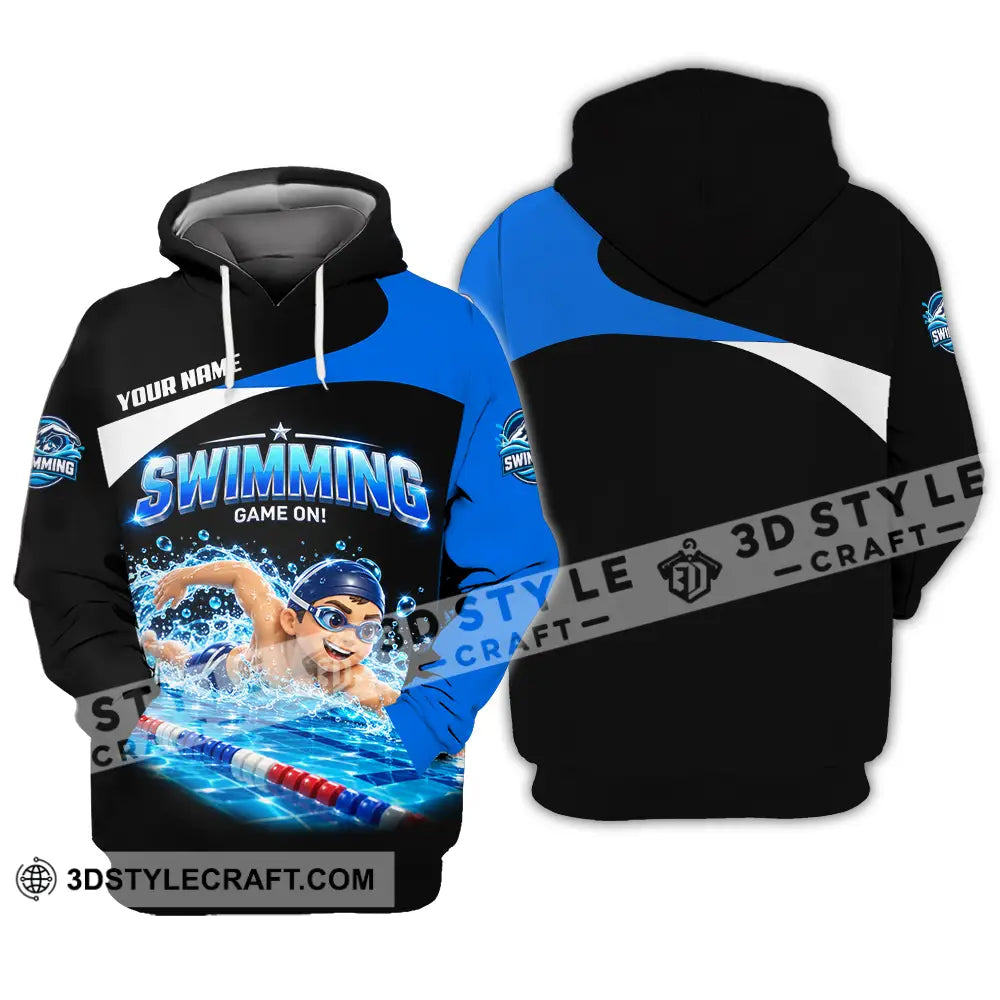 Unisex Shirt - Custom Swimming Shirt - Hoodie / S - T-shirt