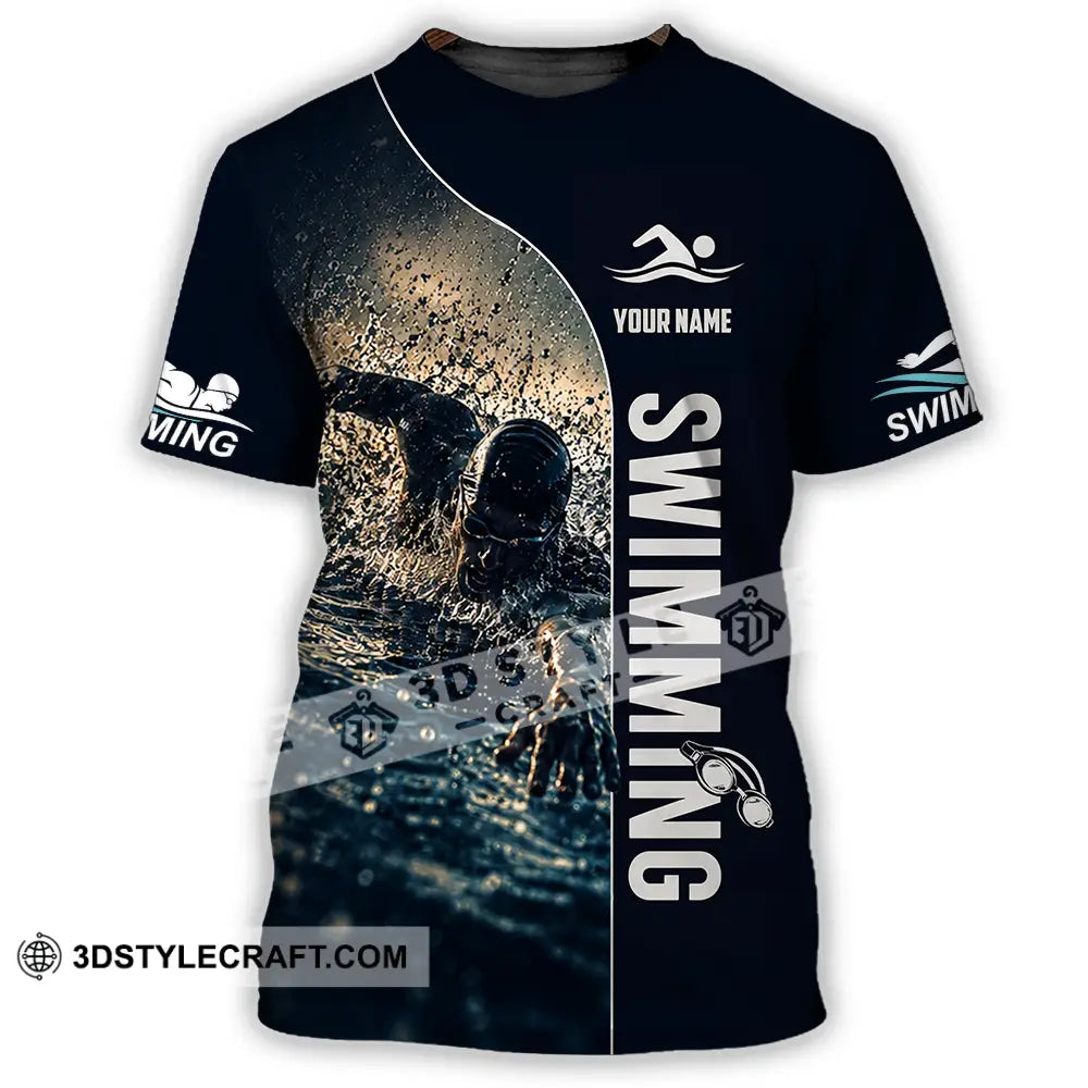 Unisex Shirt - Custom Swimming Shirt - T-Shirt / S - T-shirt