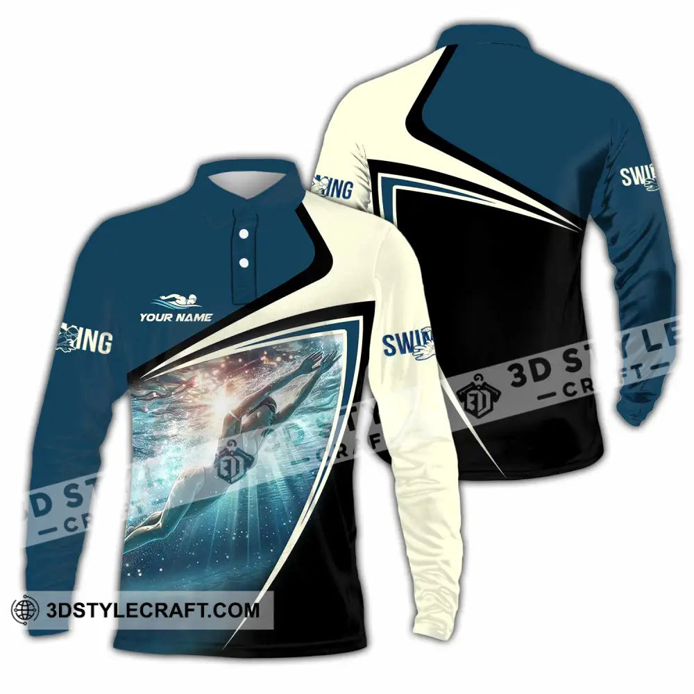 Unisex Shirt - Custom Swing Shirt - Long Sleeve Polo / S - T-shirt
