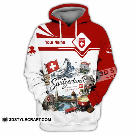 Unisex Shirt - Custom Switzerland Shirt style option 2