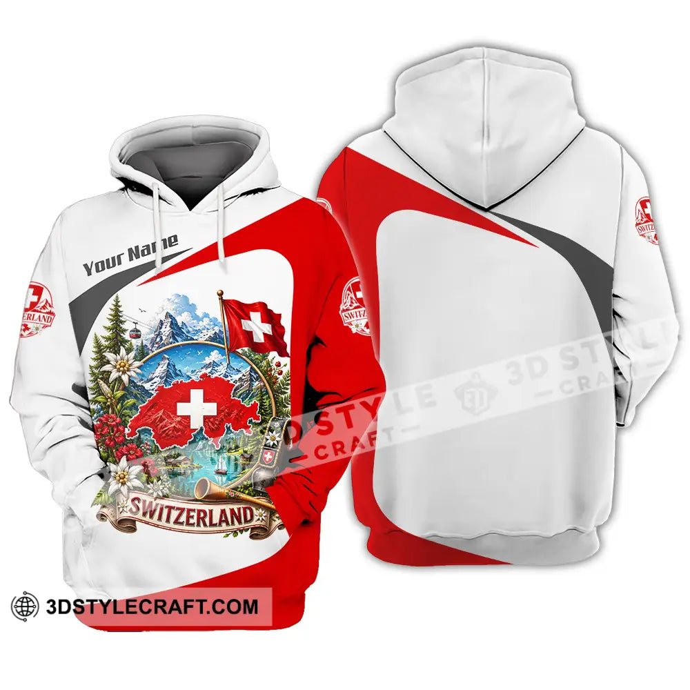 Unisex Shirt - Custom Switzerland Shirt - Hoodie / S - T-shirt