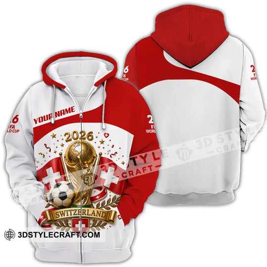 Unisex Shirt - Custom Switzerland Shirt style option 4