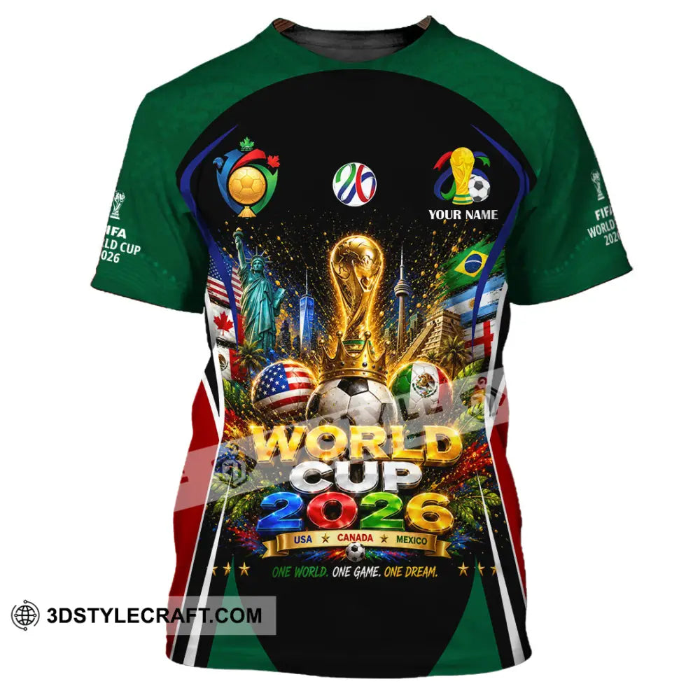 Unisex Shirt - Custom World Cup 2026 Shirt - T-Shirt / S - T-shirt