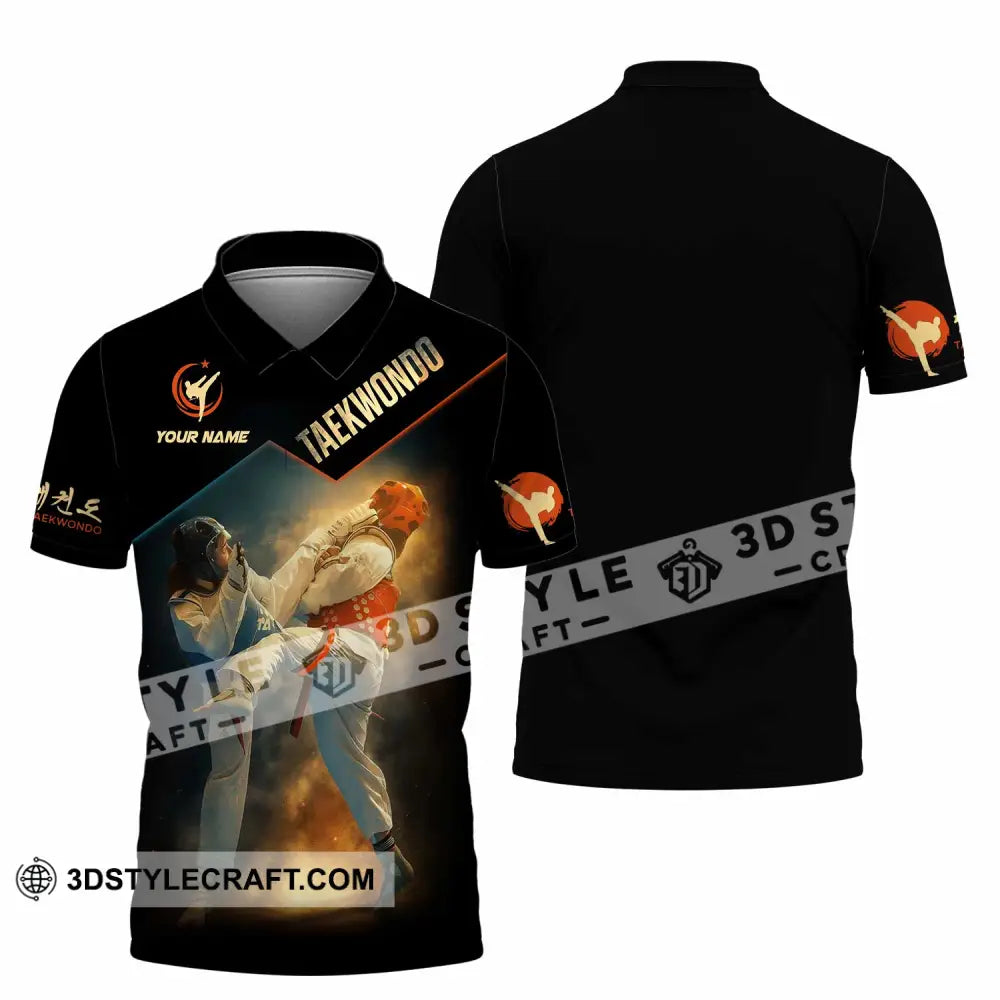 Unisex Shirt - Custom Taekwondo 3D Shirt Polo Shirt / S T-shirt