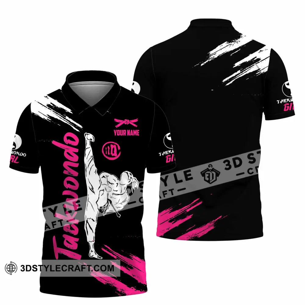 Unisex Shirt - Custom Taekwondo 3D Shirt Polo Shirt / S T-shirt