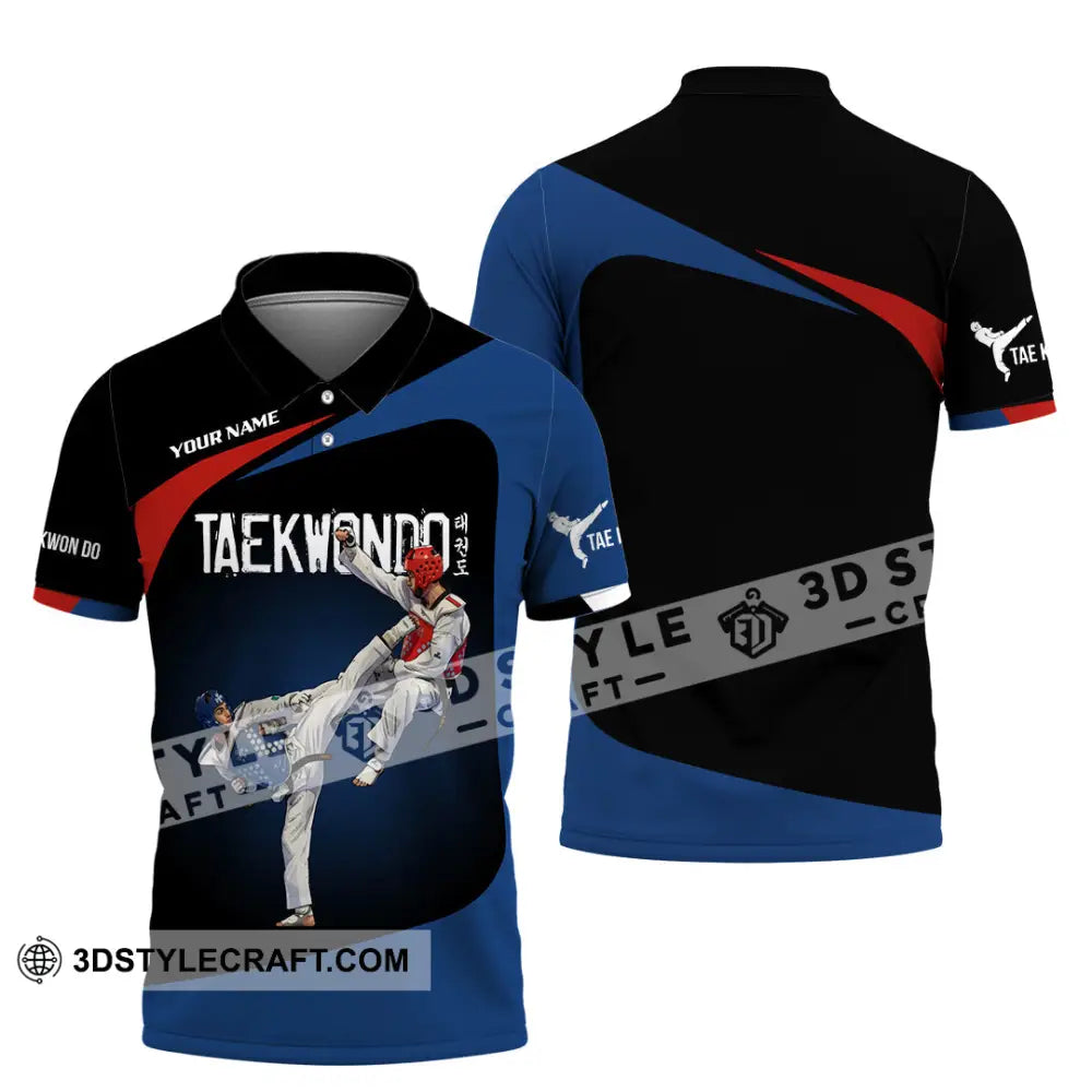 Unisex Shirt - Custom Taekwondo 3D Shirt Polo Shirt / S T-shirt