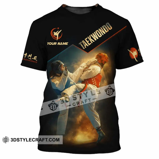 Unisex Shirt - Custom Taekwondo 3D Shirt style option 4