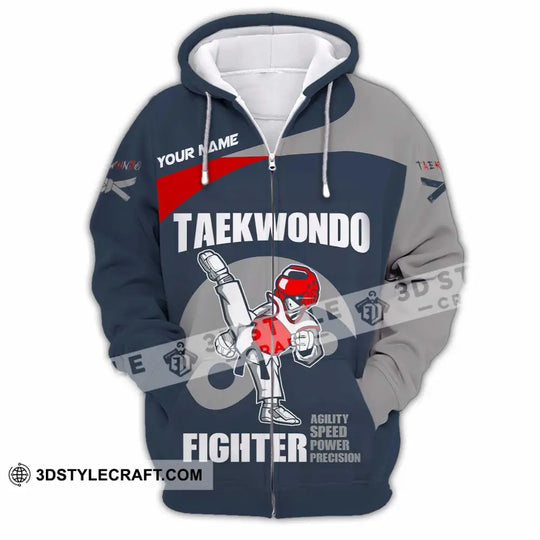 Unisex Shirt - Custom Taekwondo Fighter Shirt style option 3