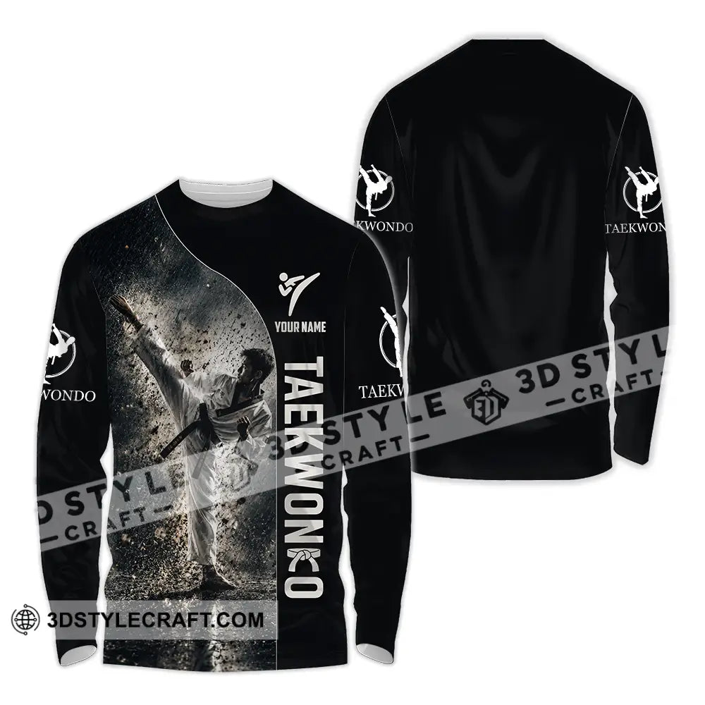 Unisex Shirt - Custom Taekwondo Shirt - Long Sleeve Shirt / S - T-shirt