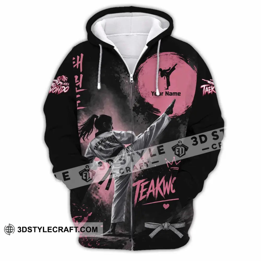 Unisex Shirt - Custom Taekwondo Shirt - Zipper Hoodie / S - T-shirt