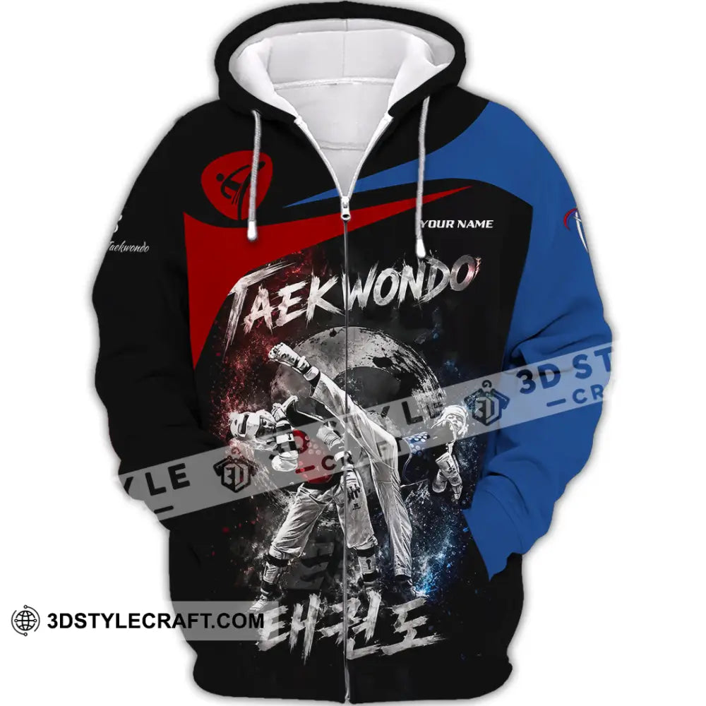 Unisex Shirt - Custom Taekwondo Shirt - Zipper Hoodie / S - T-shirt