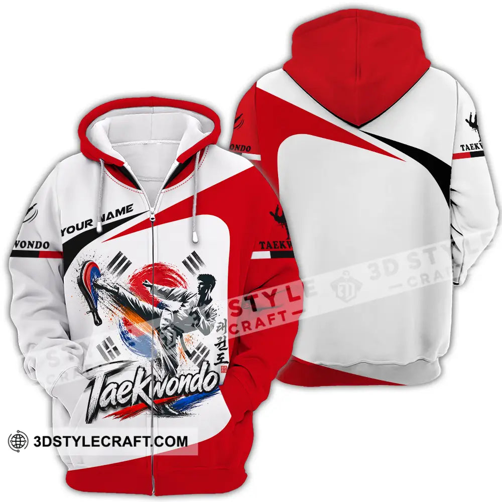 Unisex Shirt - Custom Taekwondo Shirt - Zipper Hoodie / S - T-shirt