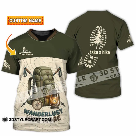 Unisex Shirt - Custom Take A Hike Wanderlust Hike More Shirt style option 1